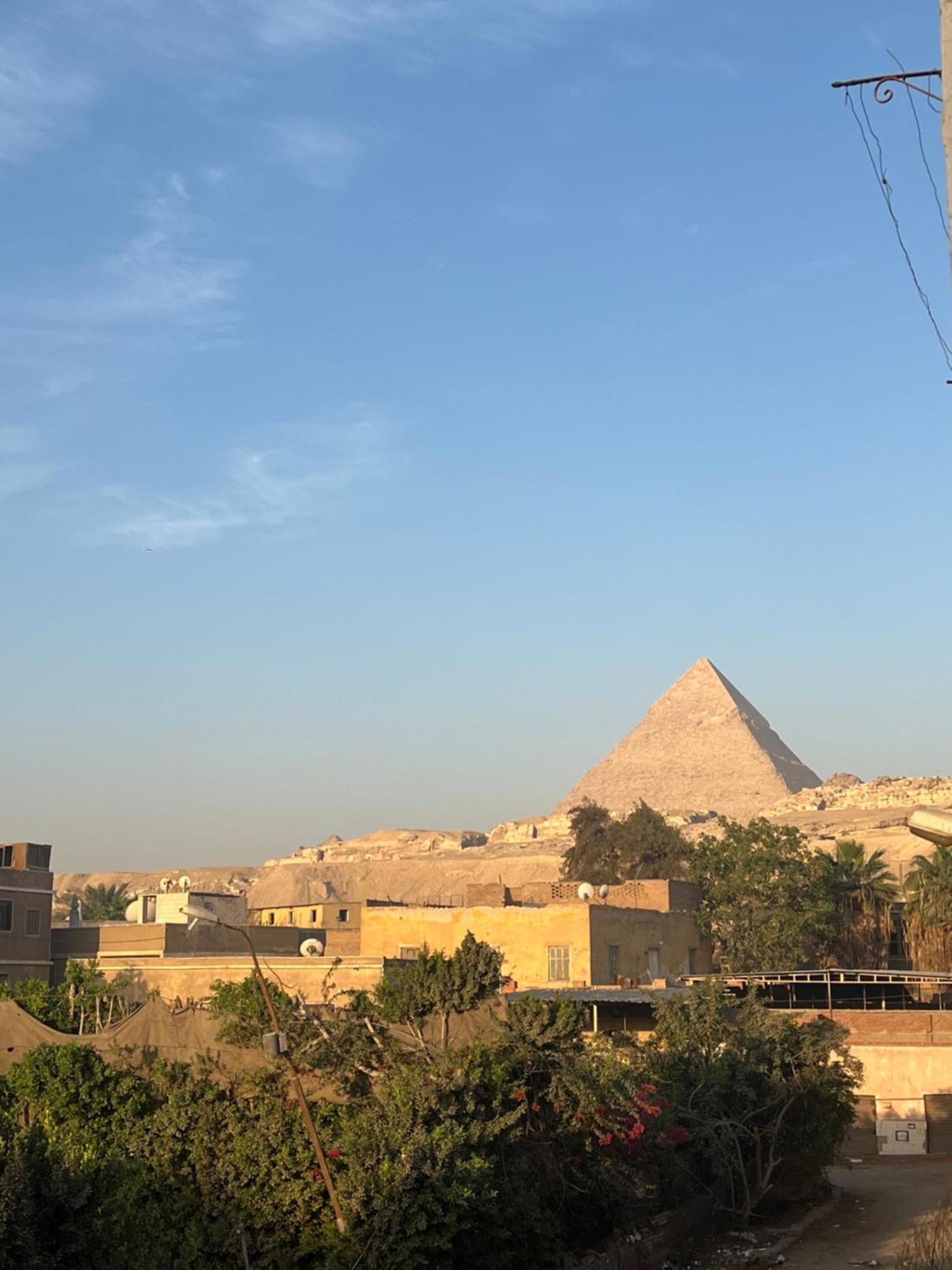 Global Pyramids View Inn Kafret el-Gabal Zewnętrze zdjęcie